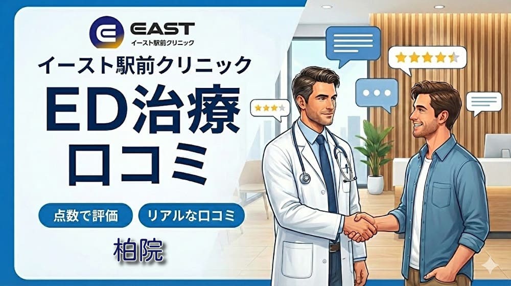 ED治療イースト駅前クリニック柏院の口コミ&評判!