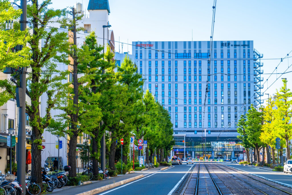 イースト駅前クリニック松山院へのアクセス