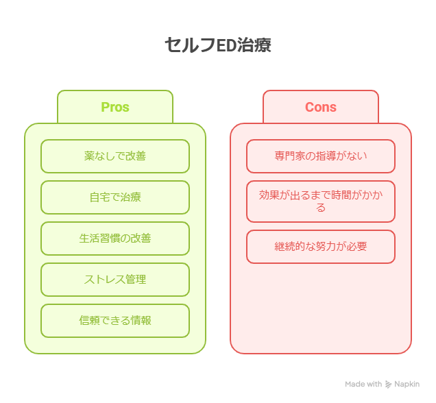 セルフED治療